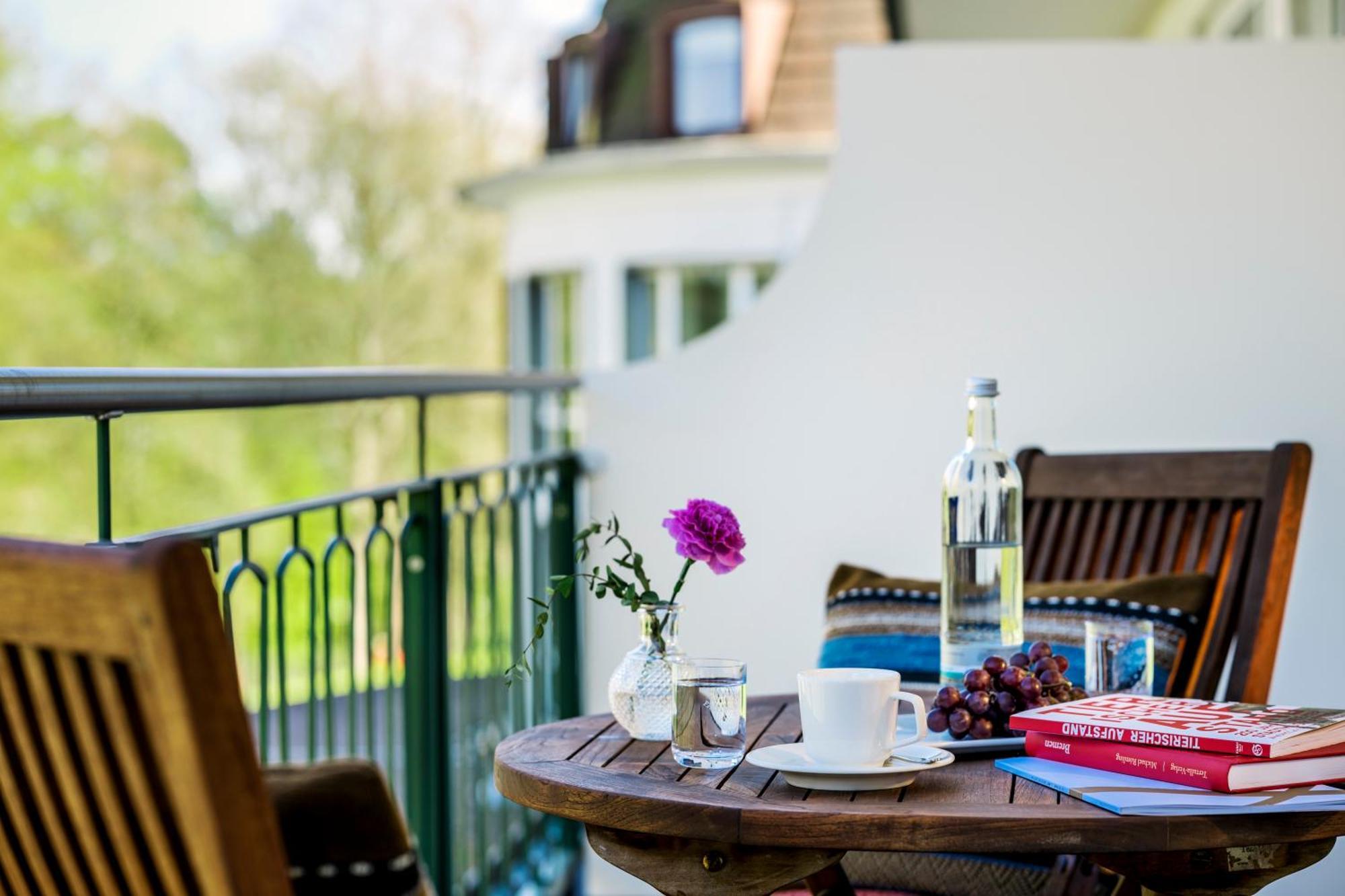 Parkhotel Bremen - Ein Mitglied Der Hommage Luxury Hotels Collection Ngoại thất bức ảnh A balcony